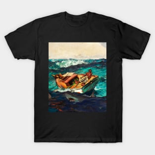 The Gulf Stream (1899) by Winslow Homer T-Shirt